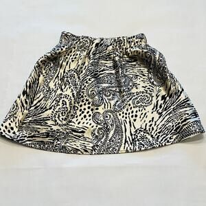 Honey Punch Women’s Skirt Metallic Paisley XS (A0126)